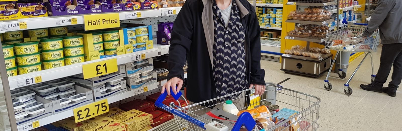 Barry Woodburn shopping