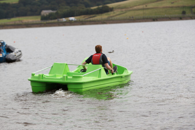 Pedalo on the Lake