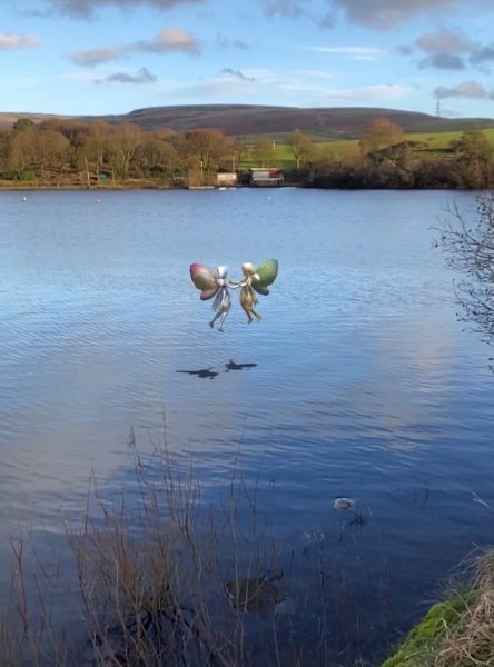 Walking app helps families discover zombies and dinosaurs in Hollingworth Lake and Country Park