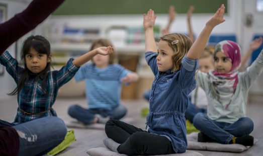 Children & Young people yoga in school