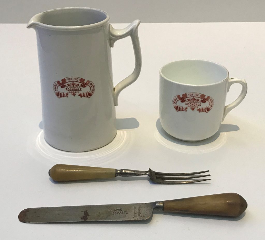 What's Changed? 13. Tableware from the Ashworth Chapel for the Destitute, 1858–1902