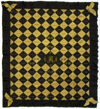 What' Changed? 20. Autograph quilt, 1895