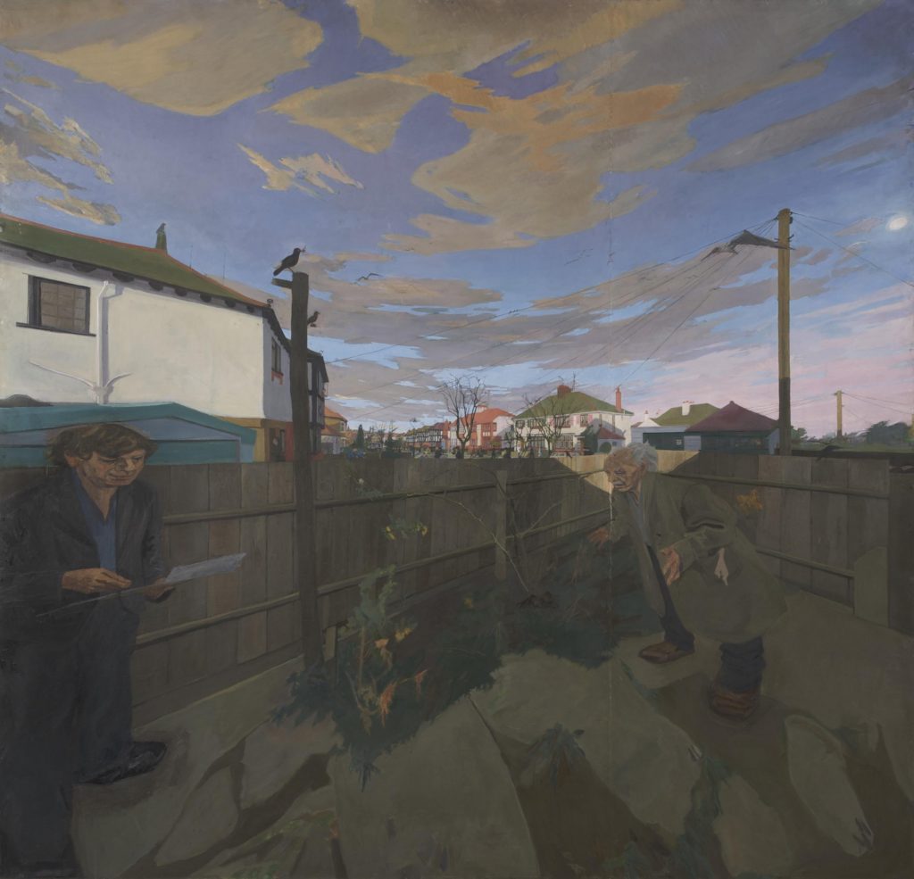 What's Changed? 36. Crescent Road II (the artist and his grandfather), 1963–76
