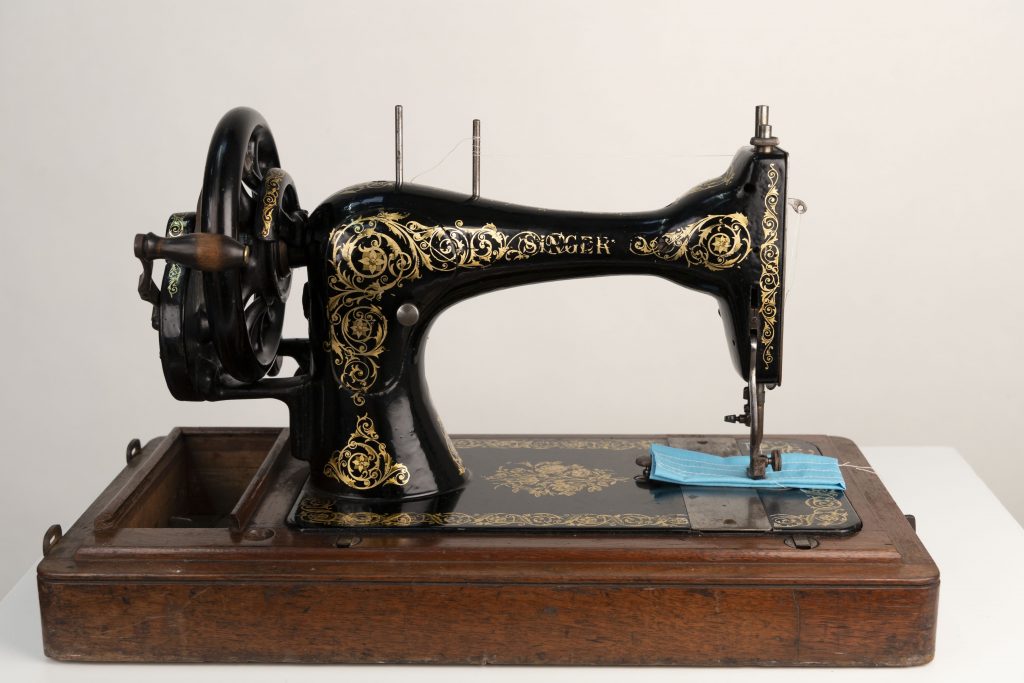 What's Changed? 41. Hand-operated Singer sewing machine, c.1880–1900