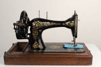 What's Changed? 41. Hand-operated Singer sewing machine, c.1880–1900