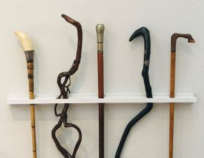 What's Changed? 55. Selection of walking sticks, date unknown