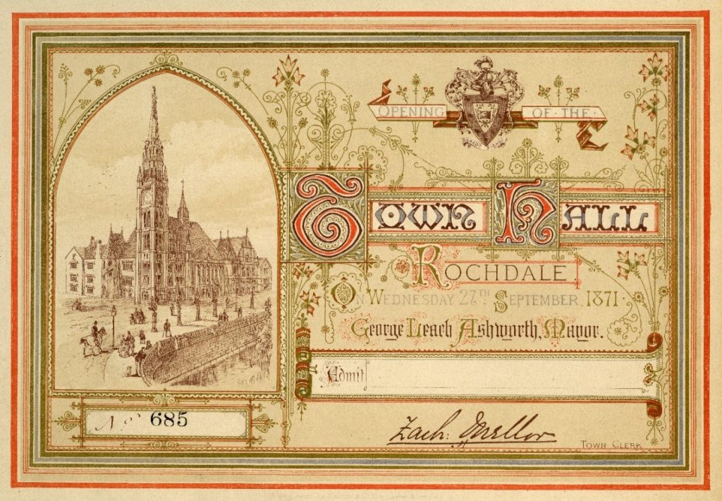 Town Hall ephemera